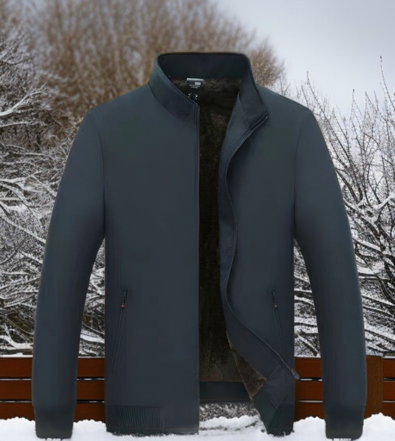 남성 플리스 재킷 뒷면 디자인