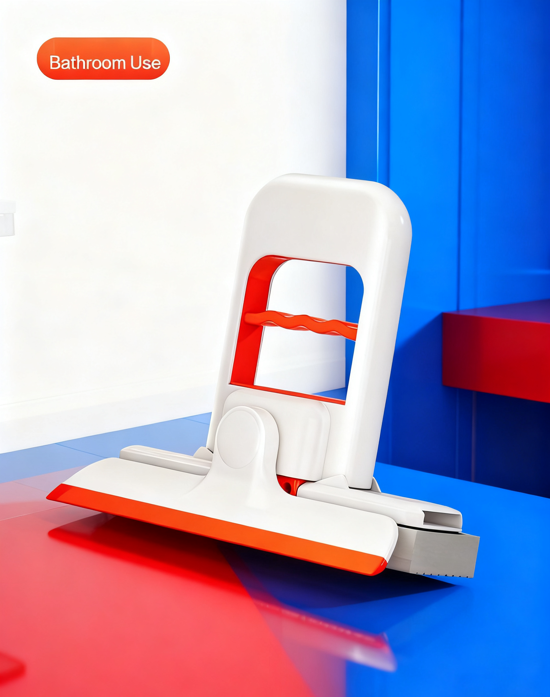 Mini mop with absorbent cotton head