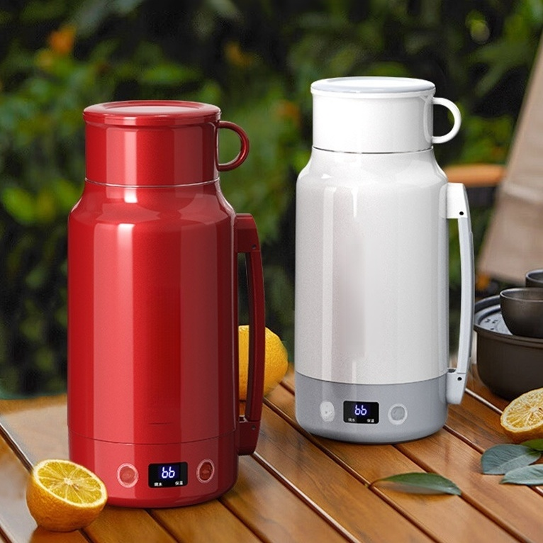 Portable smart thermos kettle