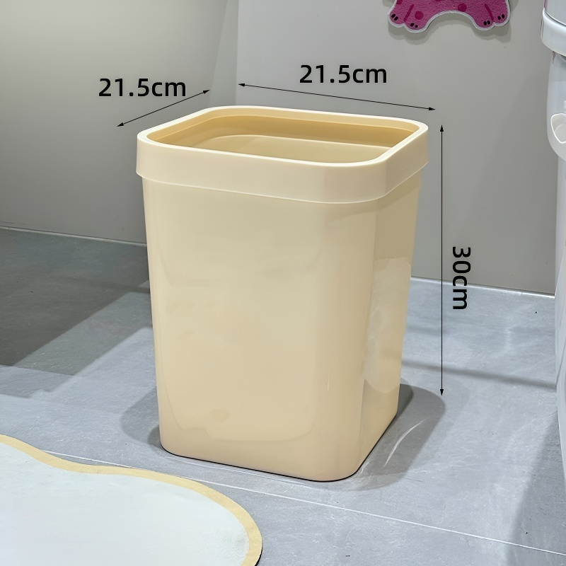 Simple wastebasket for bedroom and kitchen