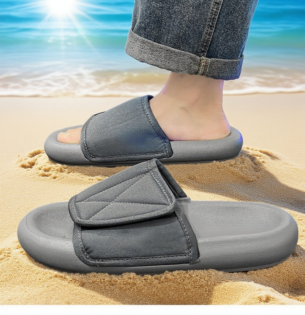 نعال بنعل سميك للثبات أثناء المشي