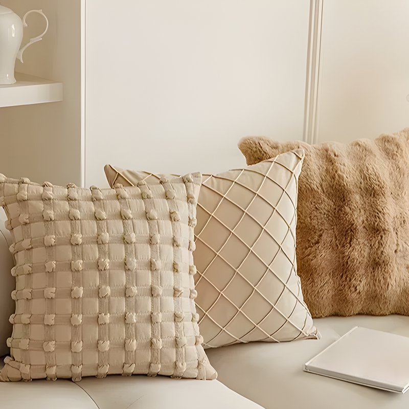 사각형 거실 소파 장식 패드