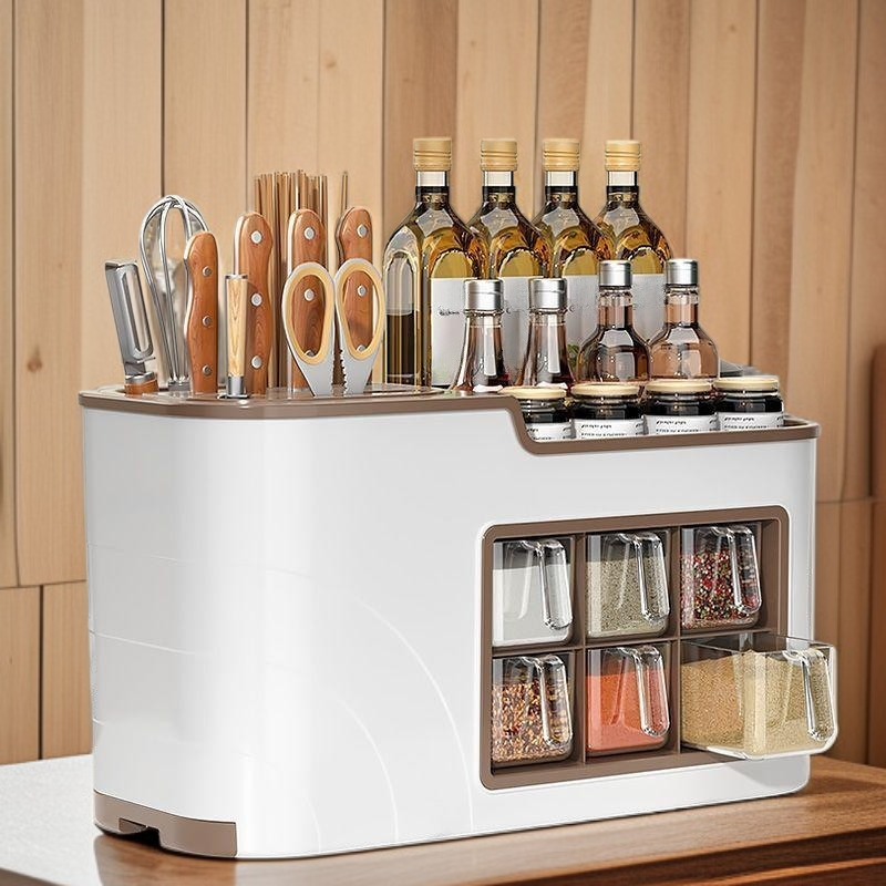 省スペースを実現するコンパクトなデザインの収納ラック