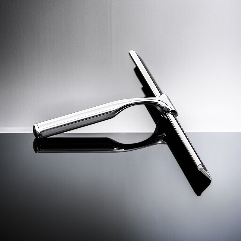 ガラス洗浄用工芸品 浴室鏡洗浄用亜鉛合金製 家庭用ガラスワイパー 車の窓用ワイパー