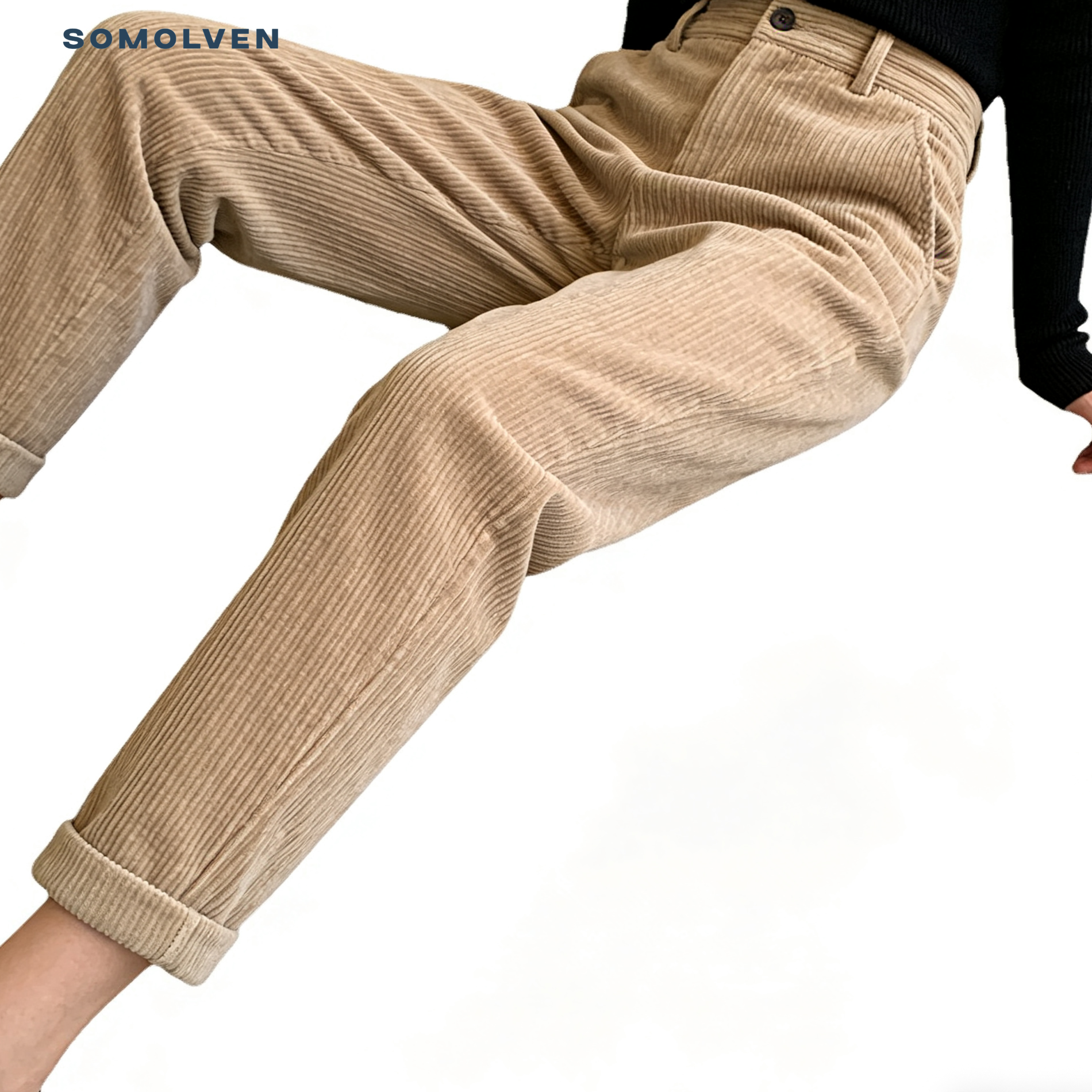コーデュロイカジュアルパンツ