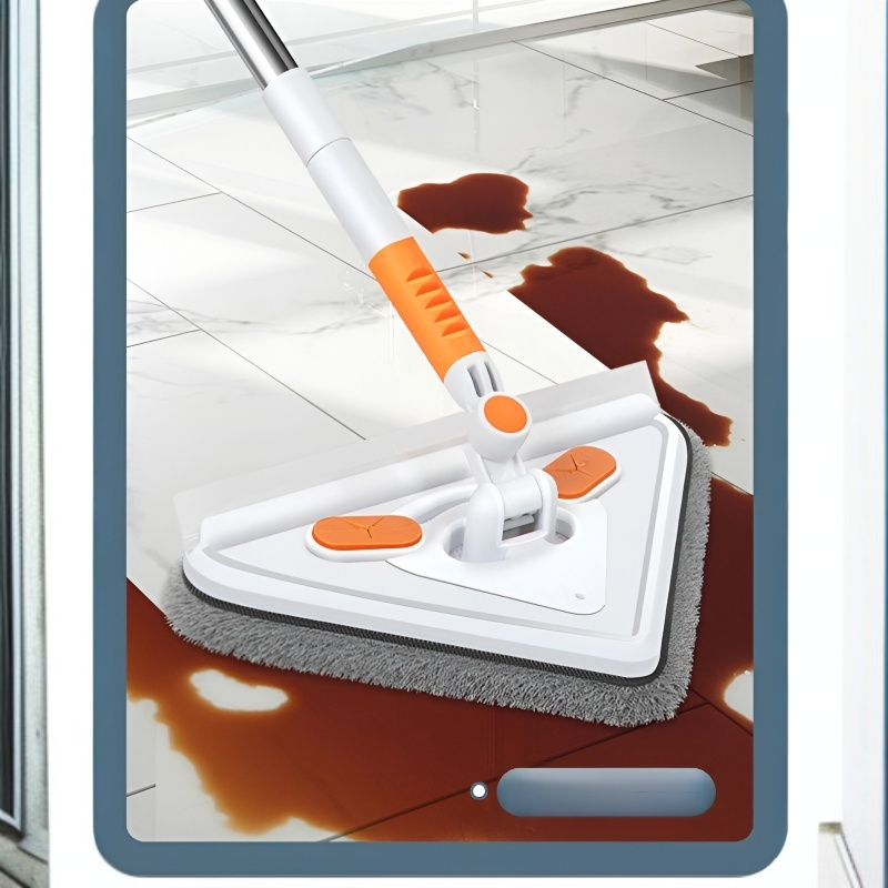 플렉시블 밀대 벽 먼지 제거 다용도 밀대 삼각 밀대 욕실 지붕 청소 밀대 썬플라워 밀대 주방 유리 닦기 삼각 밀대