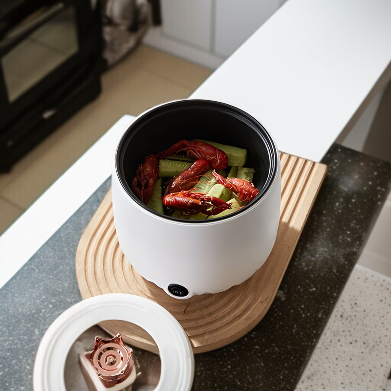Multifunktionaler Hot Pot Reiskocher mit Timer und Antihaftbeschichtung