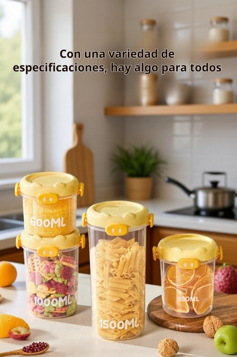 Tarro de cerdito decorativo para almacenar galletas