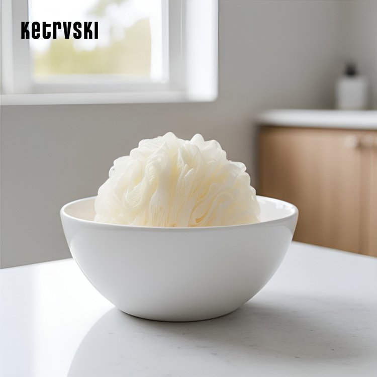 베이지색 욕조 세척볼(3개)