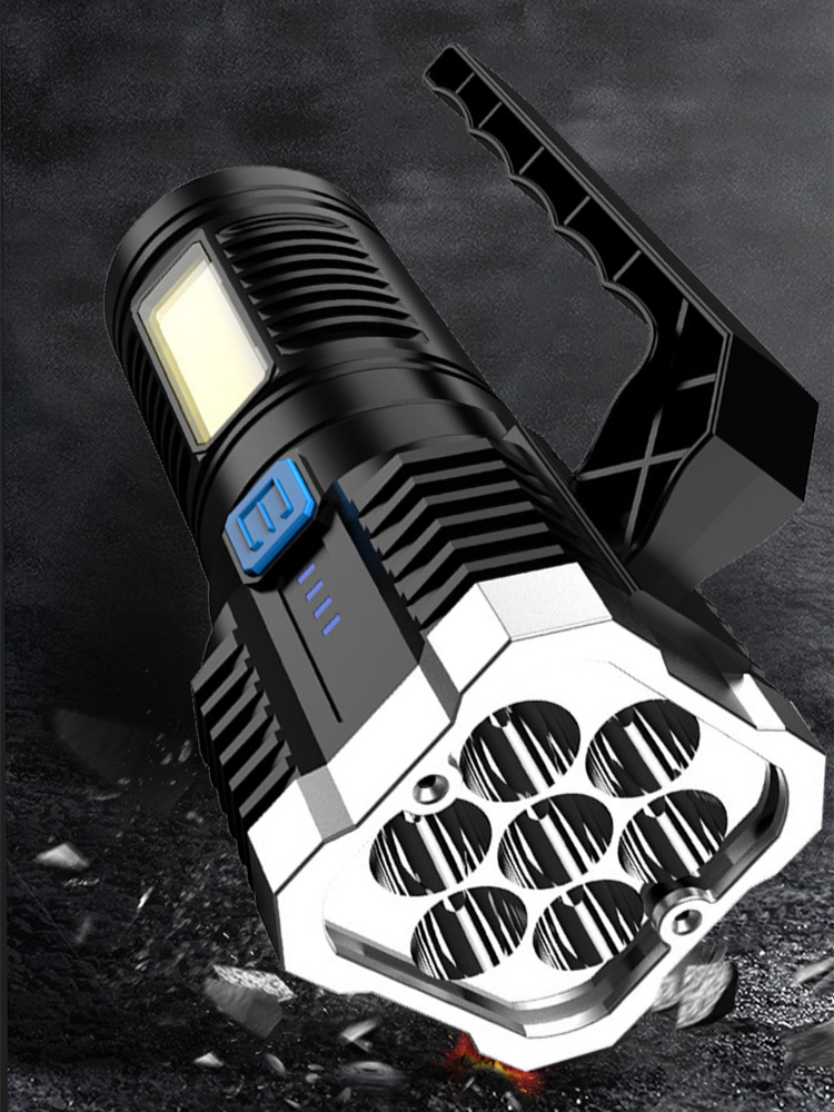 Linterna LED multifuncional de luz intensa