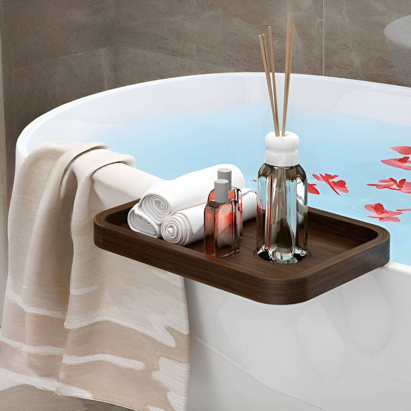 床邊夾式收納托盤