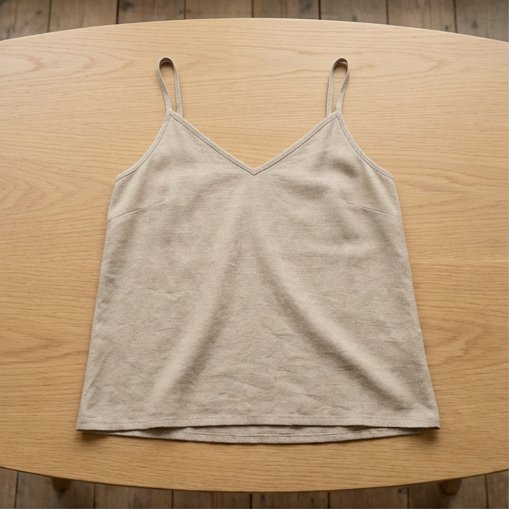 여성 트레이닝 나시 전면 착용 이미지