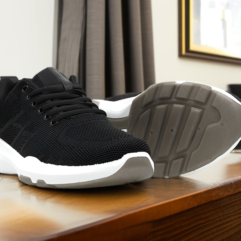 حذاء رياضي رجالي متوسط العمر بتهوية جيدة ومنخفض الرقبة