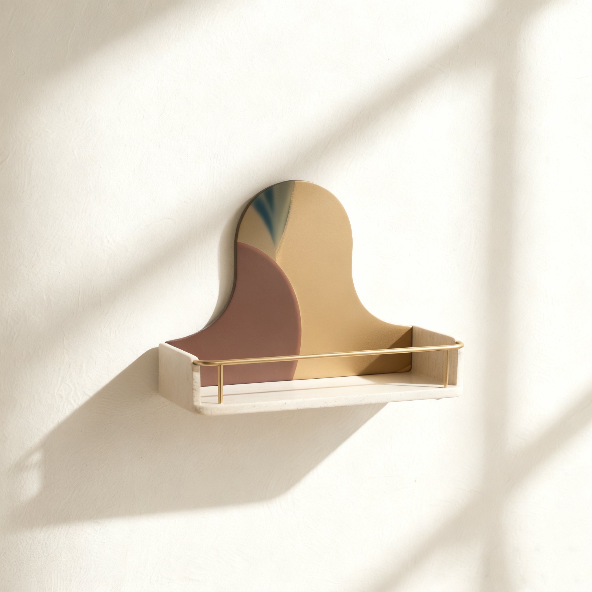 壁掛けバスルームオーガナイザー（4個入り）