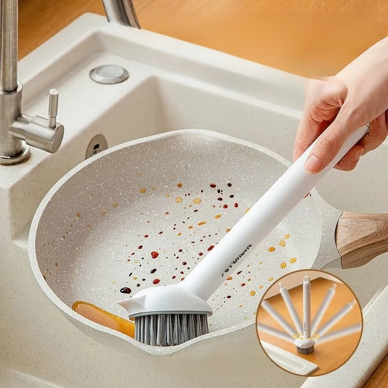 二合一旋轉鍋刷