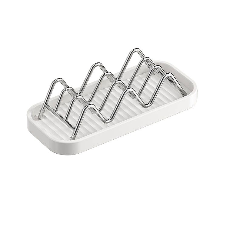 Seifenablage aus 304 Edelstahl mit Abtropfschale