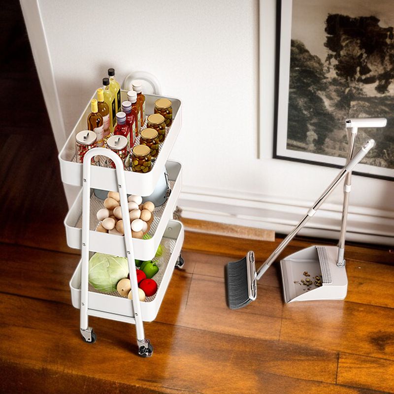 Abnehmbares Aufbewahrungsregal für Küche, Schlafzimmer und Bad