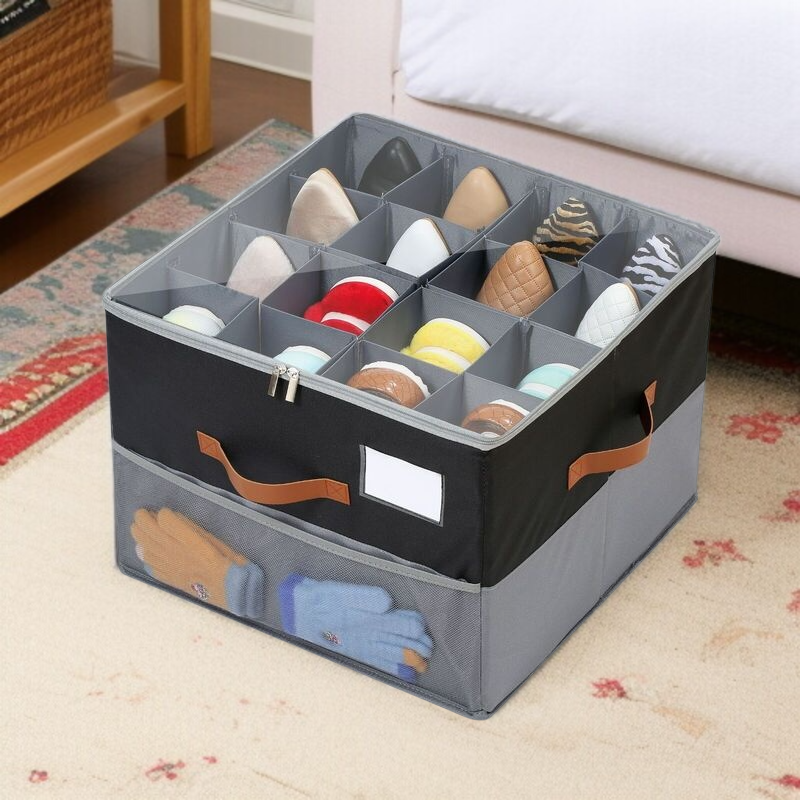 패브릭 수납함 신발 수납함 무설치 신발 수납함 신발 수납 공구함