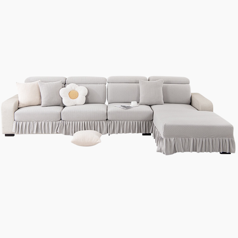 게으름뱅이 사계절용 올백 소파 커버 스판 자카르 가죽 소파 커버 전판 가죽 소파 커버 고양이 잡이 올백 게으름뱅이 소파 커버