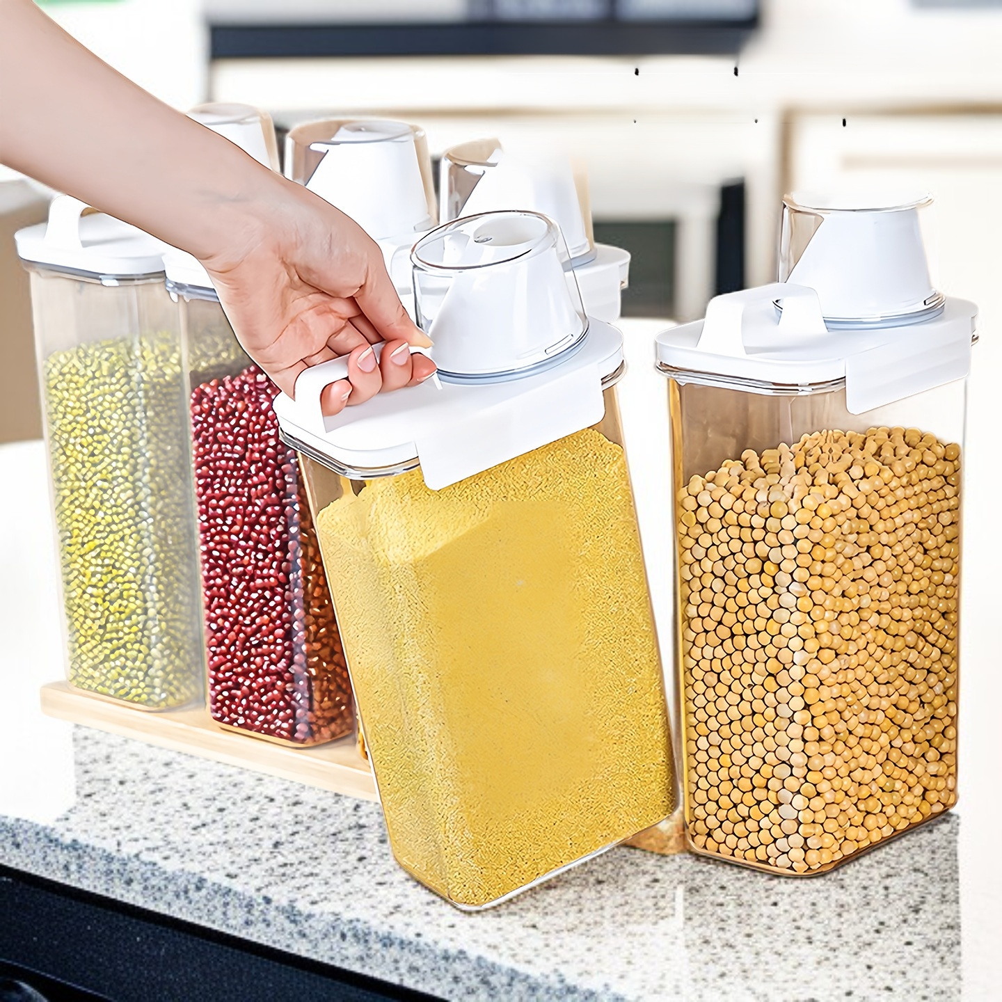 Pojemnik na ryż do użytku domowego