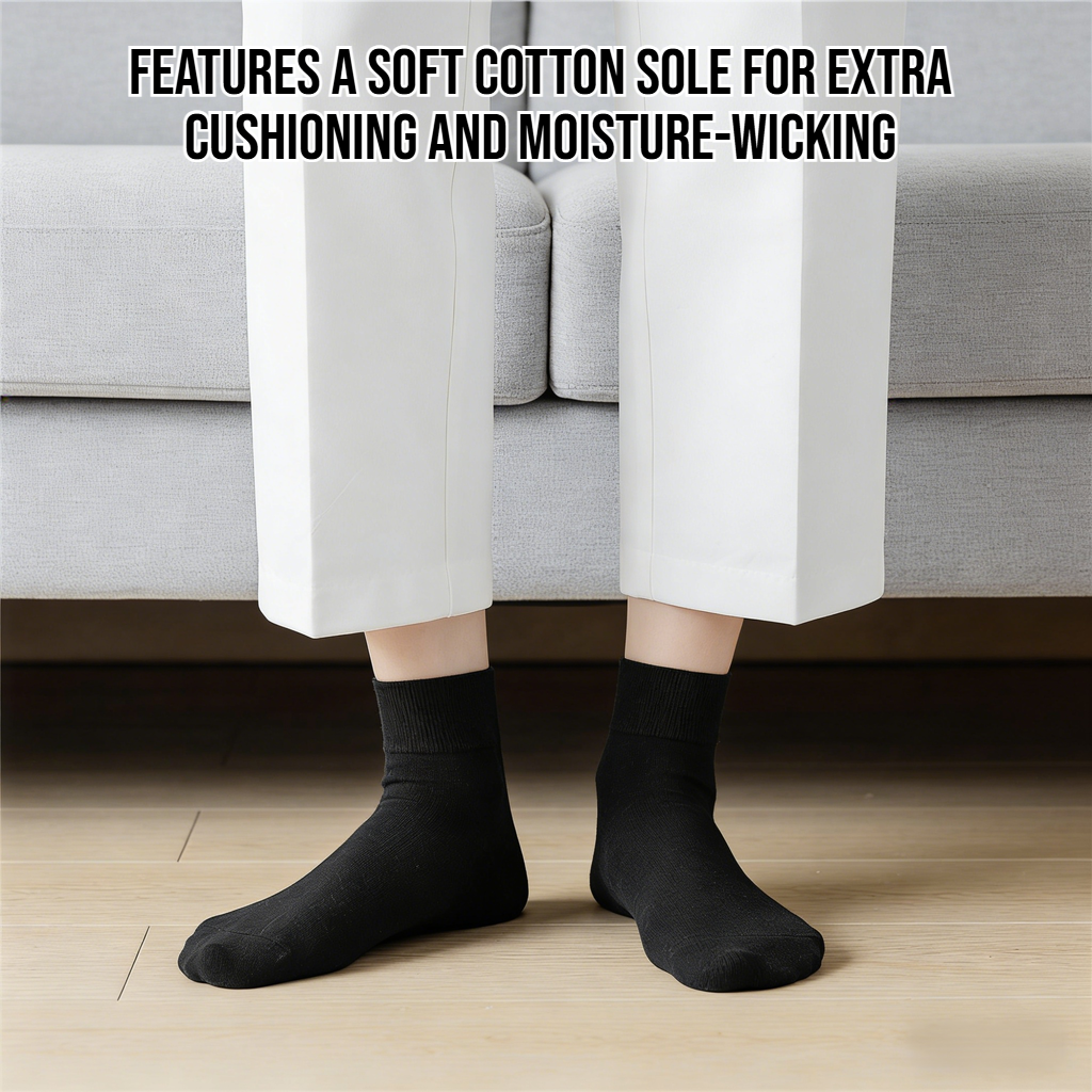 Women's breathable mesh knee-high socks