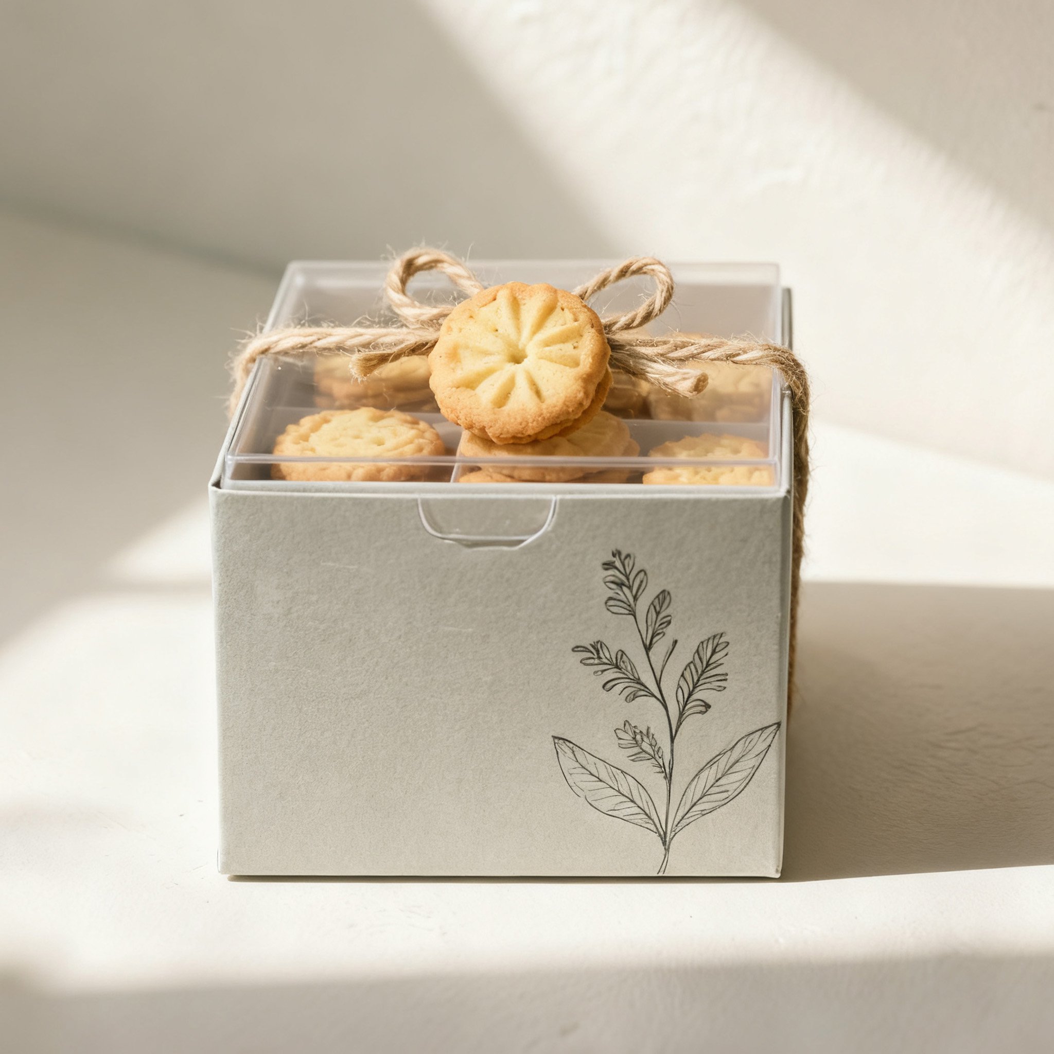 꽃의 향기 바삭한 수제 쿠키 (3개입)