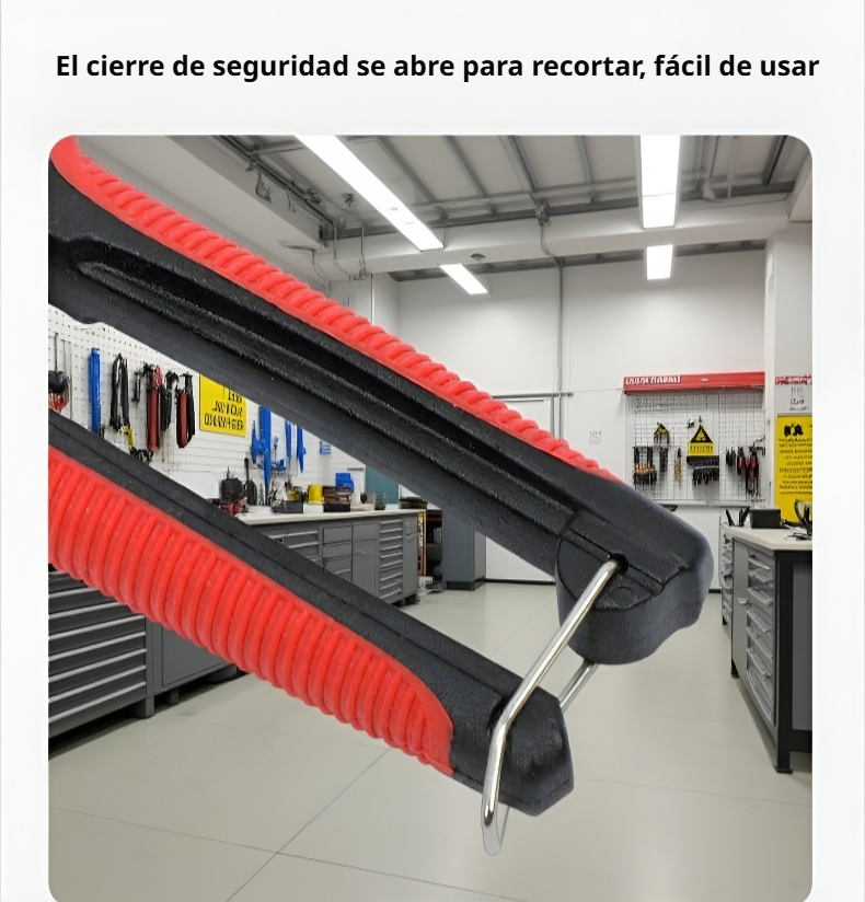 Mango ergonómico de tijera para podar