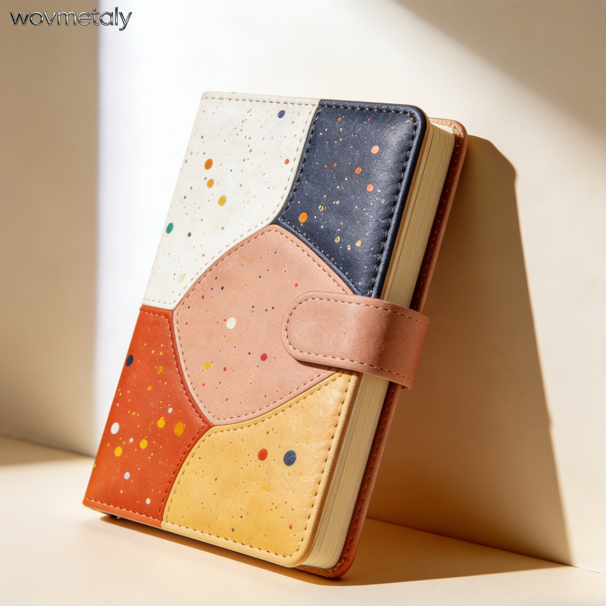 สมุดโน้ตแบบมีสันห่วงพกพา (10 เล่ม)