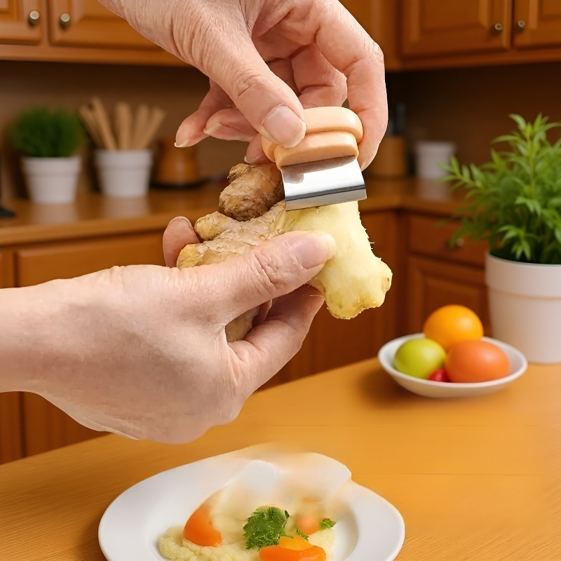 多機能マグネット式ニンニクピーラー