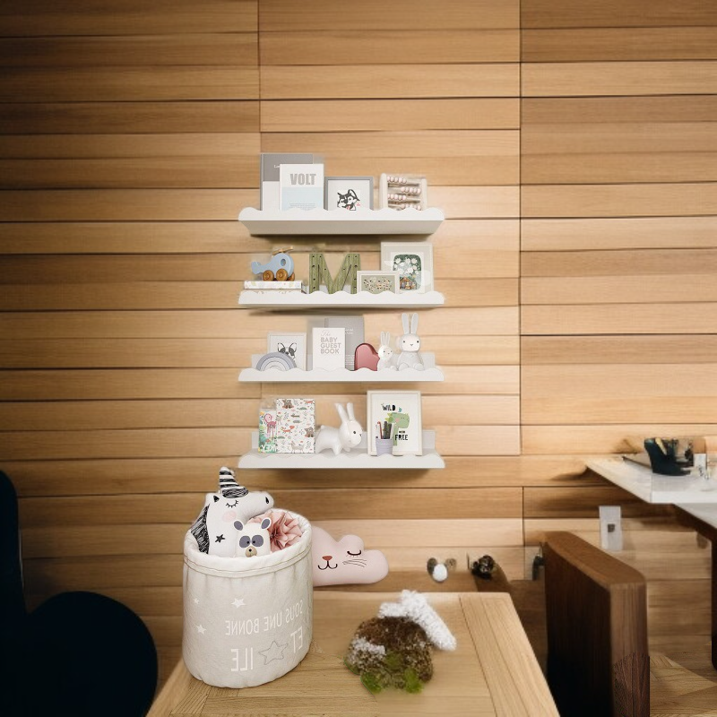 Massivholz Schlafzimmer Wandregal Wandaufbewahrung Regal