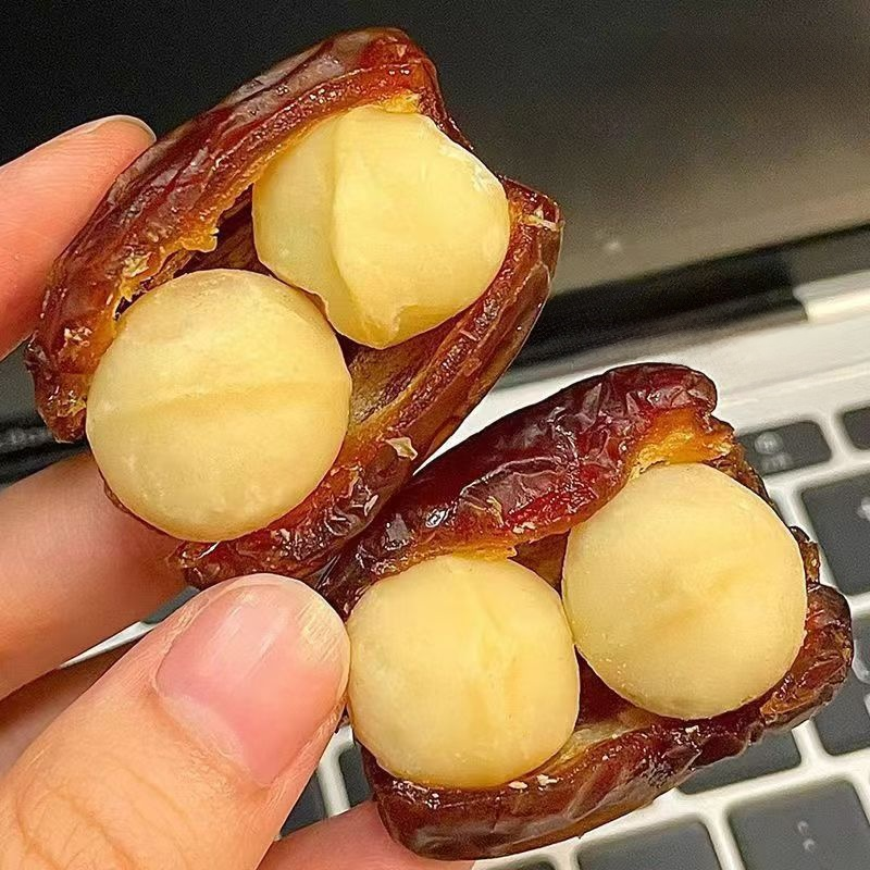 辦公室抱抱零食 夏威夷椰棗夾心休閒小吃