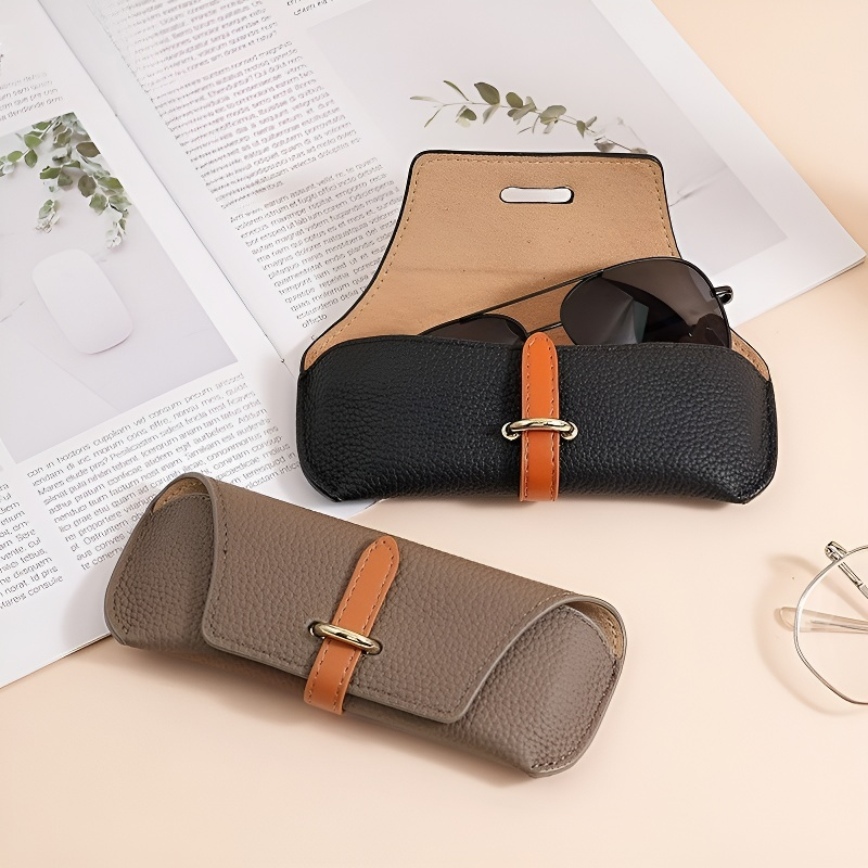 트렌디한 휴대용 선글라스 파우치 감성 스타일