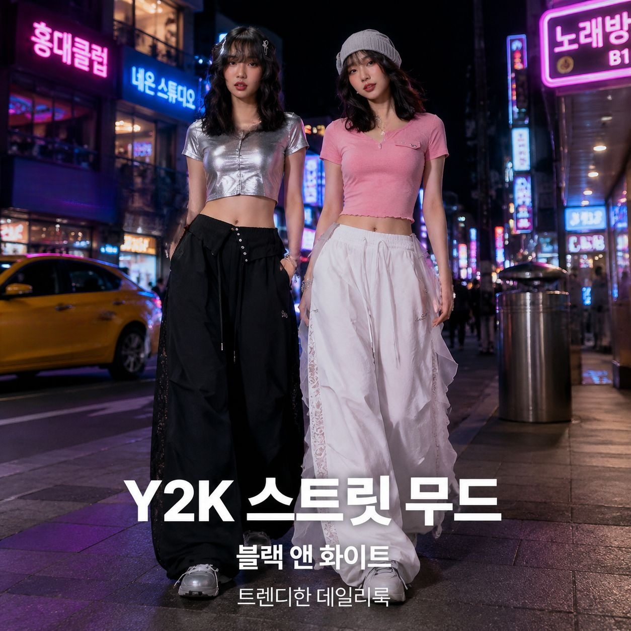 봄여름 신상 슬림 와이드 롱팬츠
