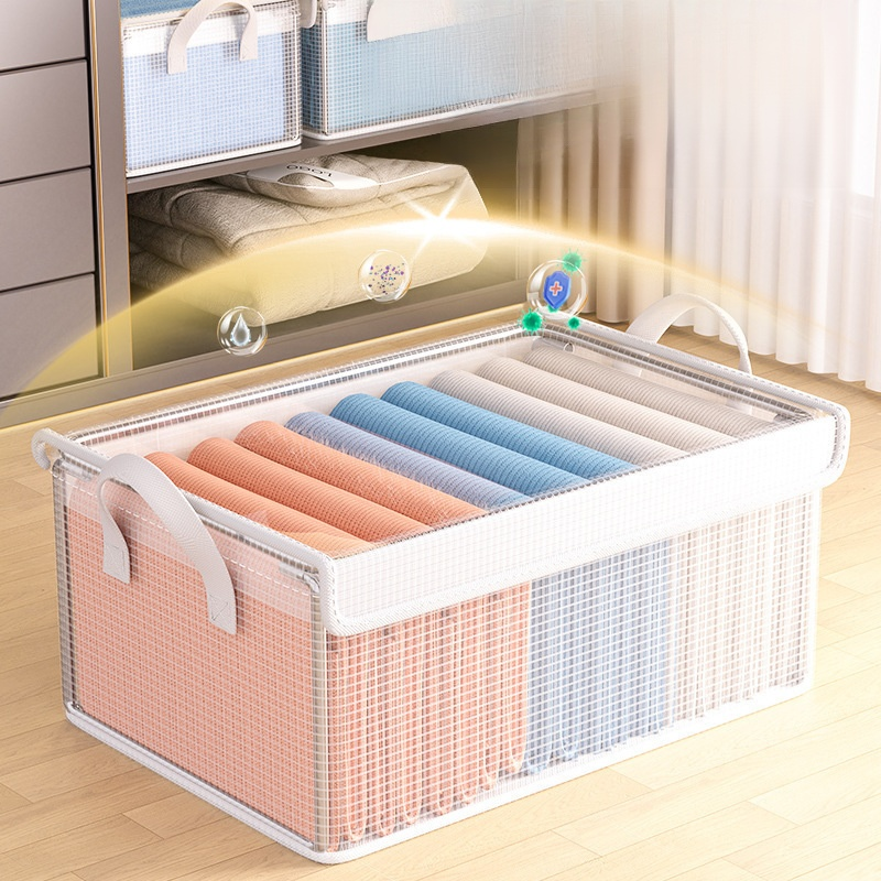 Drawer-Type Transparent Clothing Organizer Wardrobe Storage Box