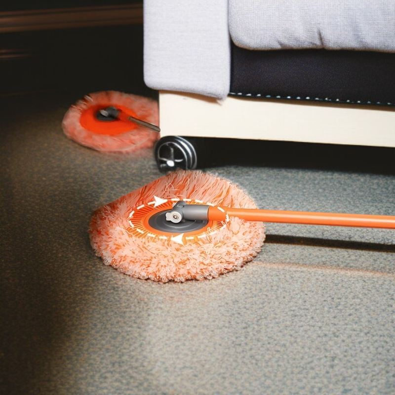 가정용 밀대 평판 천장 청소 먼지 제거 브러시 신축 회전식 밀대 셰닐 해바라기 밀대 스테인리스 스틸