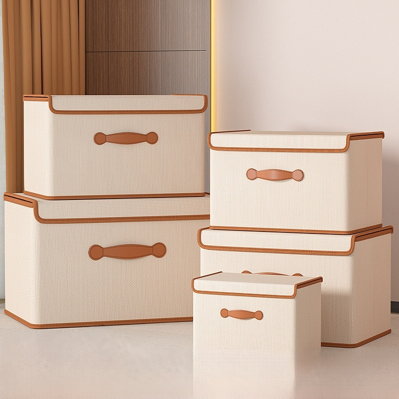 대용량 옷·이불 수납박스(뚜껑 포함)