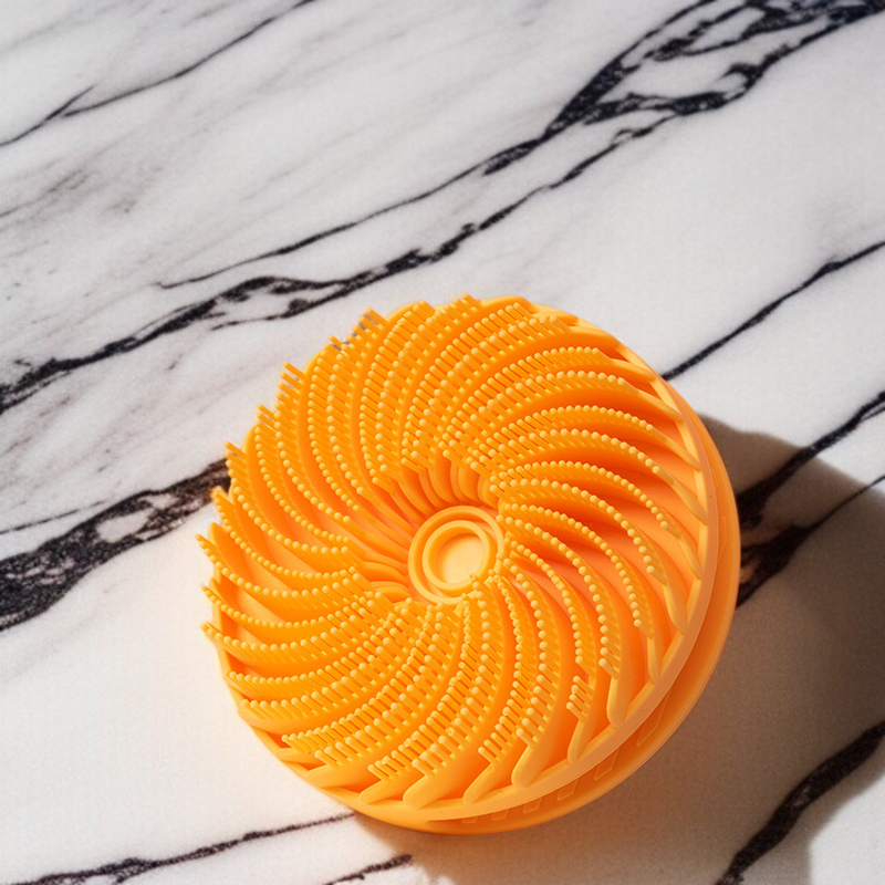 多用途シリコンシャワーブラシ・マッサージ両面タイプ