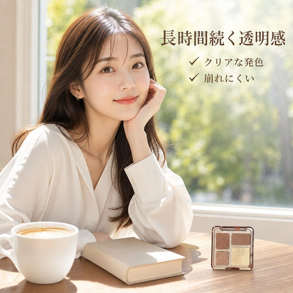 ハイライトとコントゥアリングが一体になった、4色入りコントゥアリングパレット。