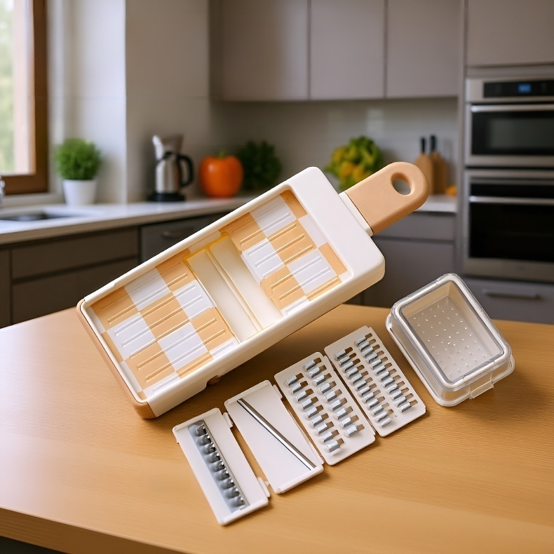 Rallador de cocina multifuncional 4 en 1