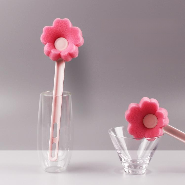 家務專用粉紅清潔刷