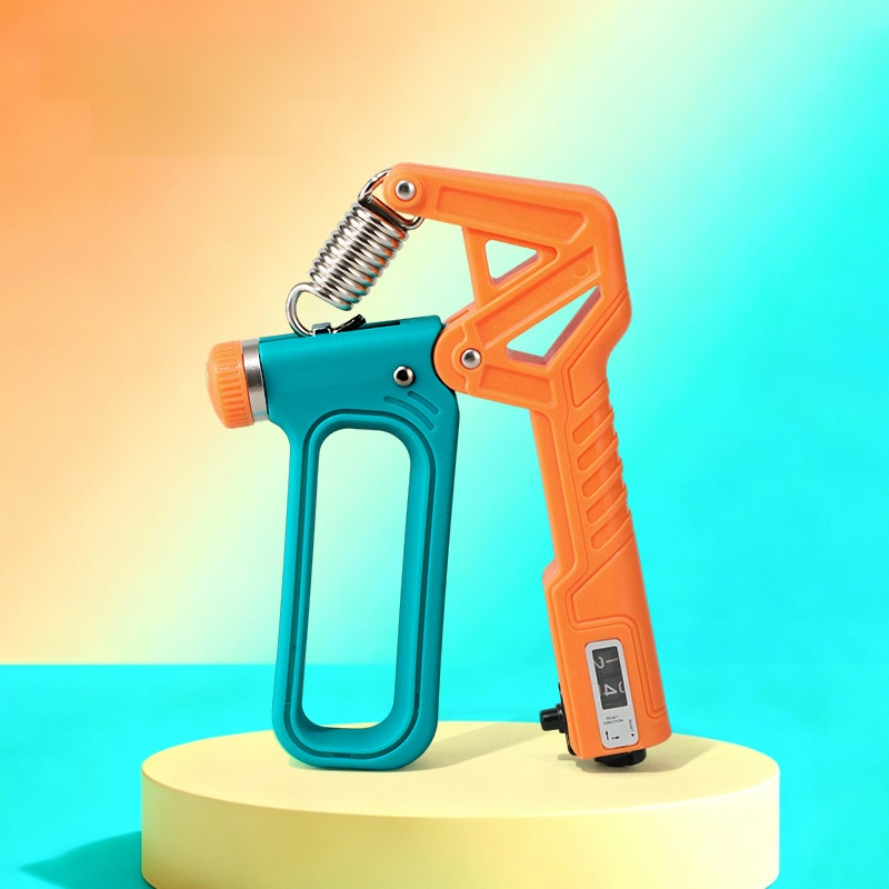 Adjustable grip strength counter