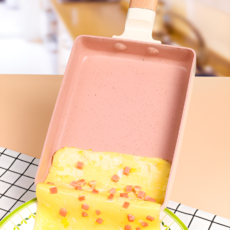 麦飯石健康フライパン