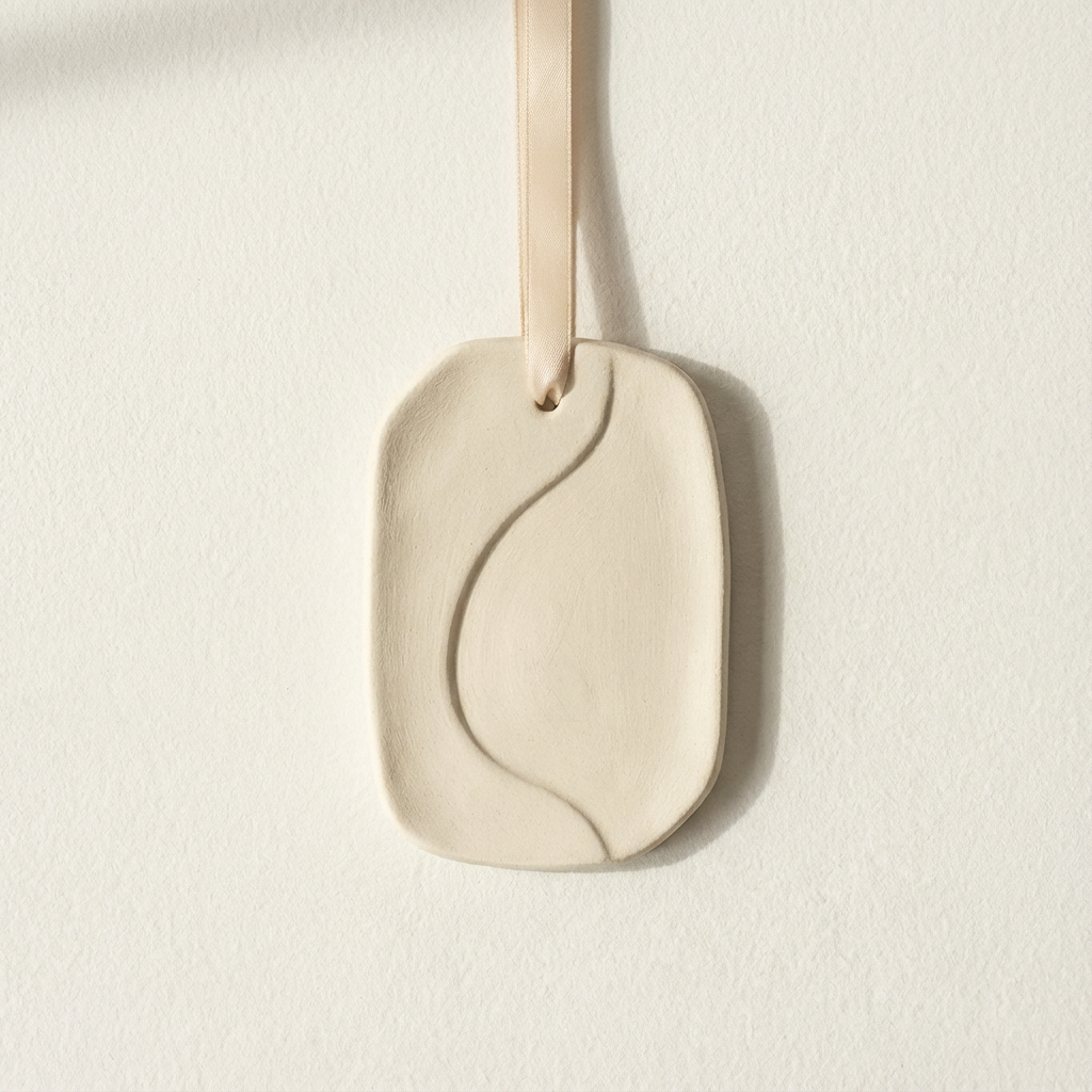 創意米白異形標牌