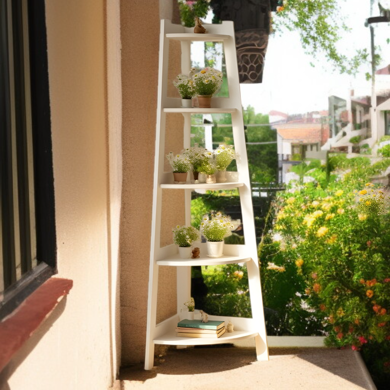 壁コーナーにぴったりな収納ラック