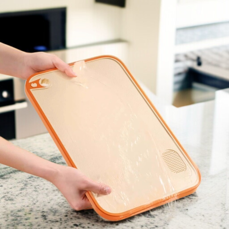 항균 곰팡이 방지 야채 도마 양면 두꺼운 갈라짐 방지 식품 등급 도마 은이온 항균 곰팡이 방지 도마