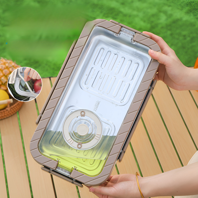 Boîte de conservation en acier inoxydable