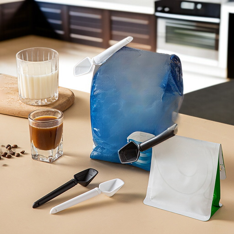 Multifunctional Coffee Bean Clip Spoon Plastic Kitchen Tool