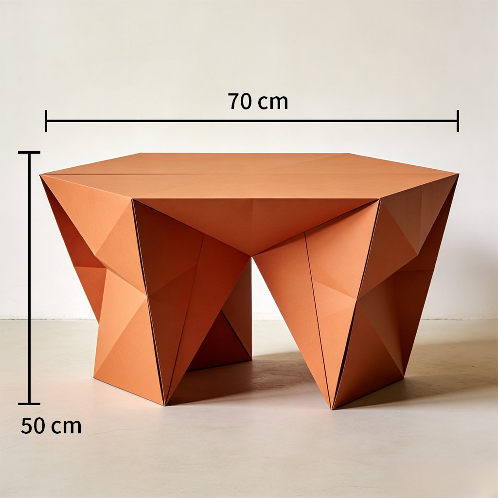 Eleganter kleiner Kaffeetisch aus Holz