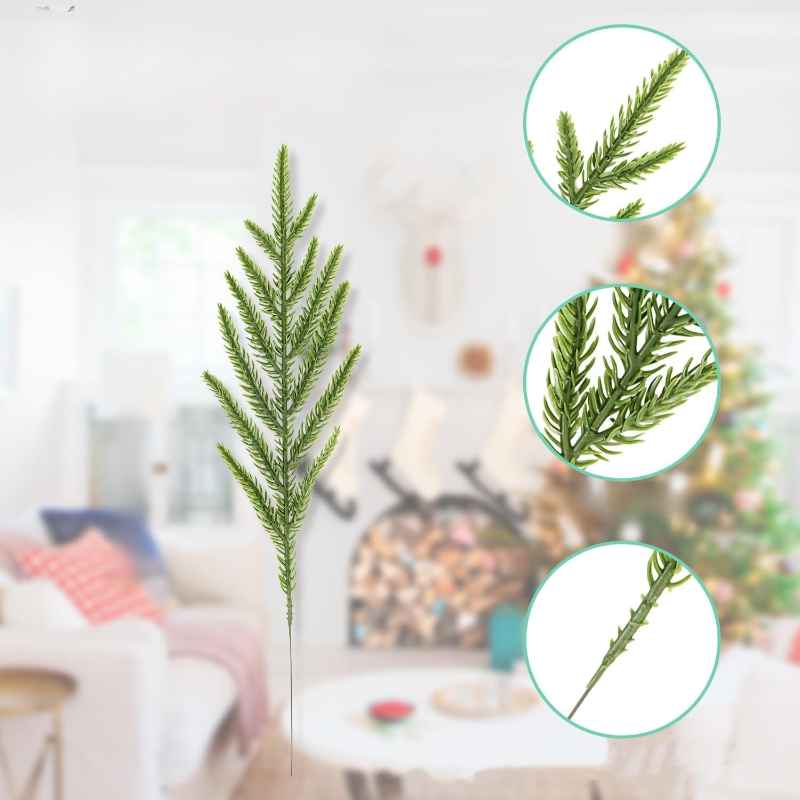 Artificial pine needle decoration