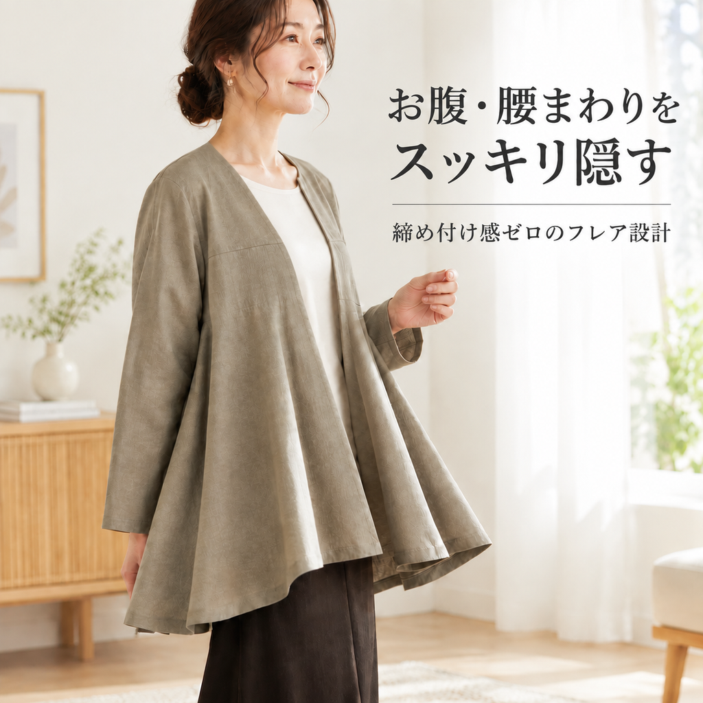 春秋日本風シンプル通勤ジャケット